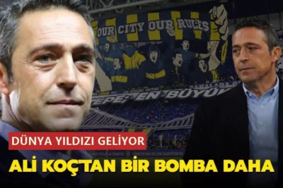 Ali Koç'tan bombalar arka arkaya patlıyorr! Önce Mourinho, şimdi de dünya yıldızı geliyor