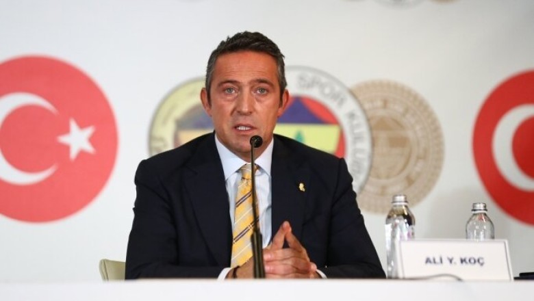 Fenerbahçe'de Ali Koç takımla görüştü