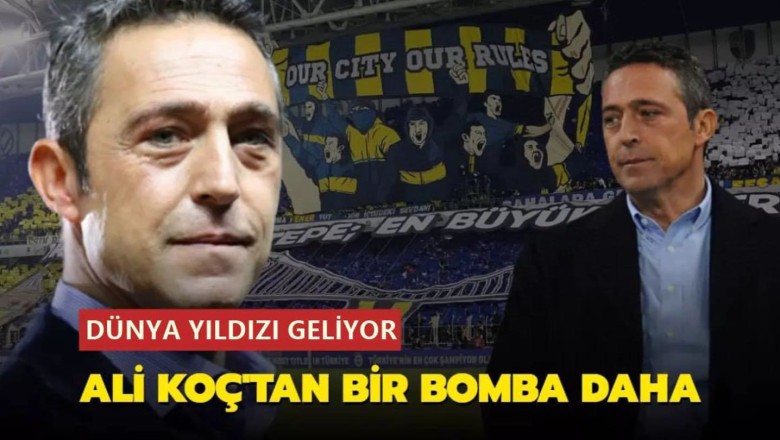 Ali Koç'tan bombalar arka arkaya patlıyorr! Önce Mourinho, şimdi de dünya yıldızı geliyor