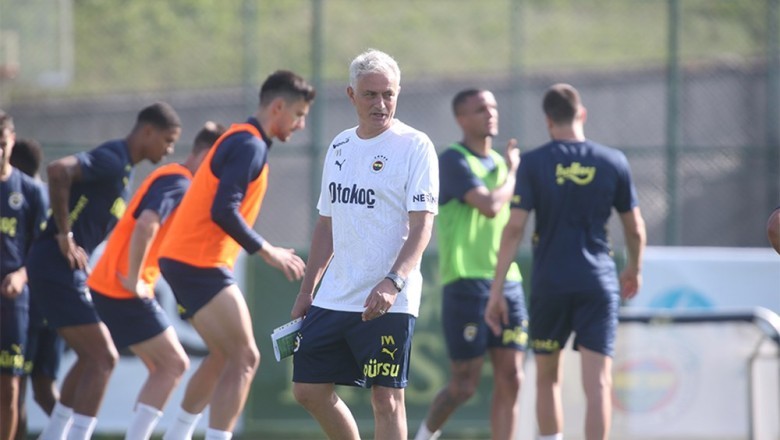 Jose Mourinho antrenmanı salladı!