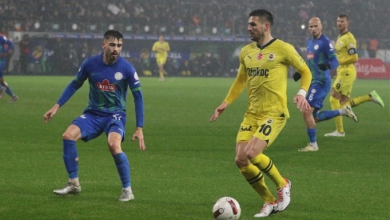 Çaykur Rizespor - Fenerbahçe: Muhtemel 11'leri