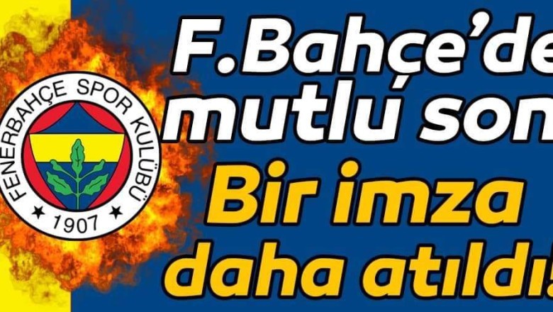 Fenerbahçe'de Anlaşma Tamam