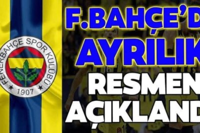 Fenerbahçe’de bir Ayrılık Daha.. Yeni takımı belli oldu!